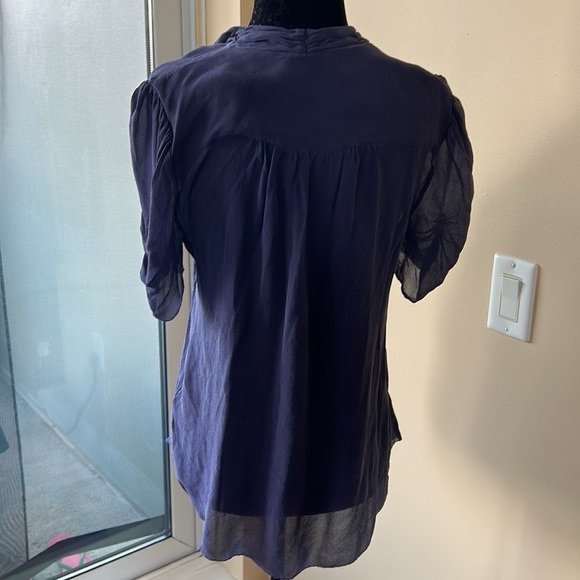 ARITZIA T. BABATON TINSLEY 100% SILK BLOUSE - Picture 3 of 6